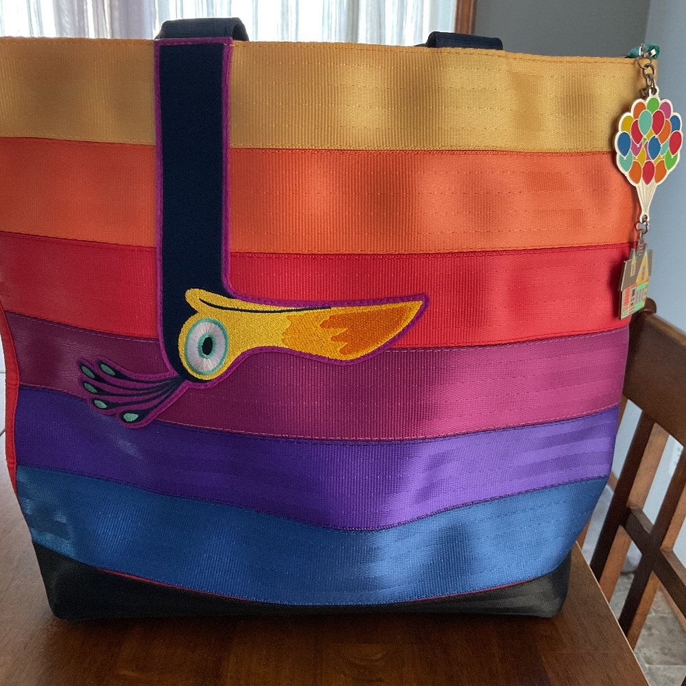 Harvey’s vacation bag